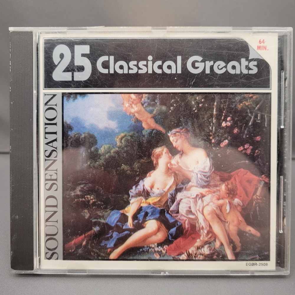 25 Classical Greats by Various Artists (CD, 1994)